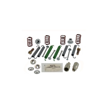 Carlson Brake Hardware Saab 09-98 Saturn 05-00 Park Brk Hdw Kt, H7336 H7336